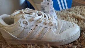 Kozene tenisky botasky Adidas Rivalry vel 45/46 - 7