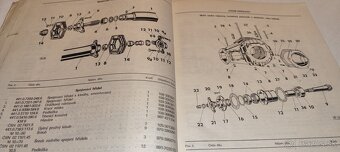 ŠKODA 1203 - seznam náhradních dílů – katalog Š1203 - 7