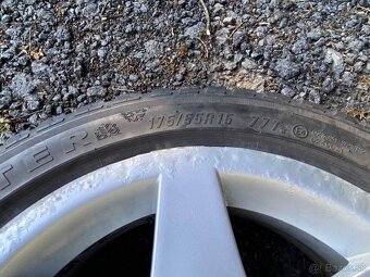 139.sada zimní kola 145/65, 175/55 r15 3x112 SMART - 7