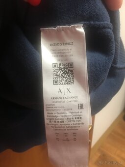 ARMANI EXCHANGE originál pánsky svetrik XL - 7