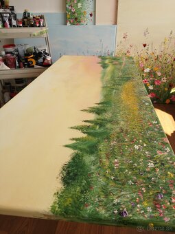 Umelecké maľby na plátne, ručne maľované obrazy - 7