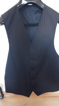 Pánsky oblek ACCORD – veľkosť 46, 3-dielny (sako, vesta, noh - 7