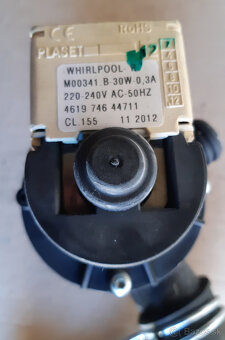 Whirlpool AWO/c 7328 motor, programator, zamok, cerpadlo... - 7
