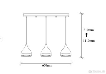 NOVÉ Závesné svietidlo Opviq lights Yildo za 50E - 7