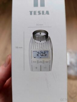 3x Tesla Smart termo hlavica TV100 tsl-TVR100-TB01zg - 7