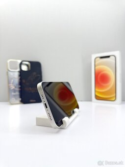 iPhone 12 WHITE TOP STAV 100% BATÉRIA - 7