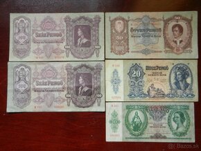 Staré Maďarské bankovky - 7