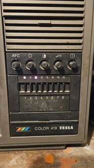 Retro Televízor Tesla Color 419 - 7