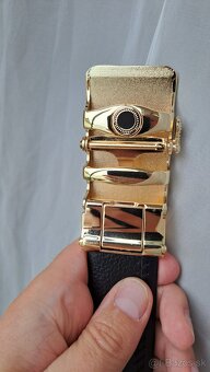 Nový opasok Hugo Boss čierny - 7