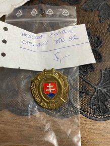 Vojenske Odznaky 10 (požiarnicke,policia,army) - 7