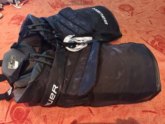 Brankárske nohavice Bauer Pro, vel. senior L, včetně tracků - 7