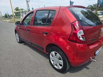 Predám Dacia Sandero 1.4 benzín 114000kmr.v. 2009 - 7