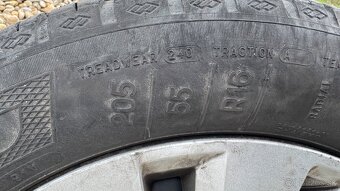 Predám plechové disky na letných pneumatikach - 7