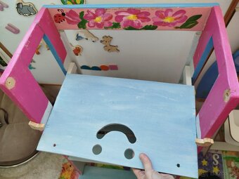 Detská stolička /veža retro - 7