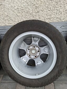 Škoda Helios 5x112 r 15 zimné pneu 195/65 - 7