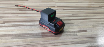 Adaptér batérie parkside 20V s voltmetrom + vypínač - 7