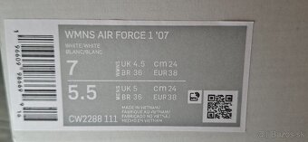 Dámske Nike Air Force 1 - veľkost 38 - 7