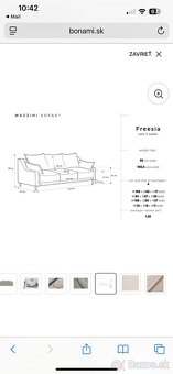 Rozkladacia sedačka na predaj - 7