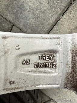 Dezent 17"ALU disky R17 5x112 ET38 7J x 17H2 VW ŠKODA SEAT - 7