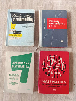 Staré učebnice matematiky, geometrie a fyziky - 7