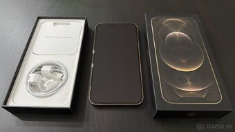 iPhone 12 Pro Max 128 GB – zlatý, TOP stav - 7
