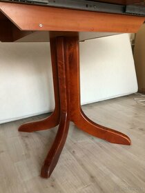 Jedalensky stol rozkladaci 110/150x80x78cm - 7