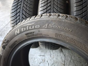 215/55 r16 celoročné pneumatiky 6-7mm - 7
