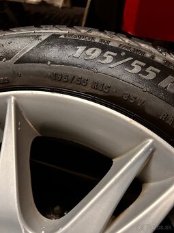 Predám disky 15” 6jx15h2 ET38 5x100 - 7