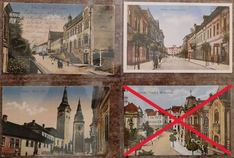 Pohľadnice - ŽILINA (čiernobiele + malý formát) - 7