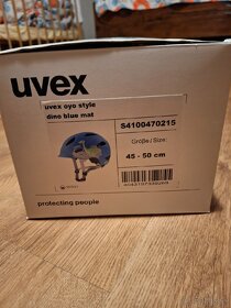 Detská prilba Uvex Oyo Style Dino 45-50 modrá - 7