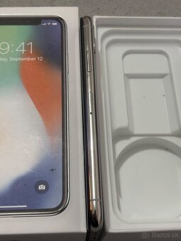Predám Apple iPhone X 256GB Silver Stav Nového Telefónu - 7