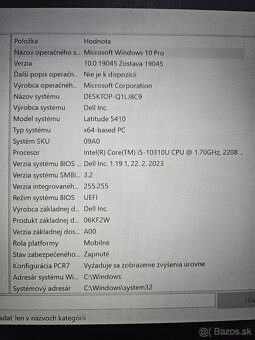 Dell Latitude 5410 - 7