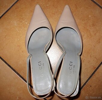 GUCCI - béžové topánky - 7
