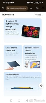Tablet Honor Pad 8 - 12" - 7