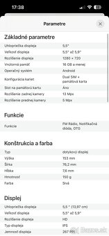 Xiaomi Redmi Note 5A,sloty pre dve sim karty,skoro nepoužitý - 7