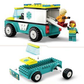 LEGO City 60403 Sanitka a snowboardista - 7