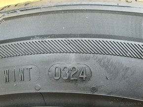 Originál hliníkové disky Citroen R17+letné pneu 215/55 - 7