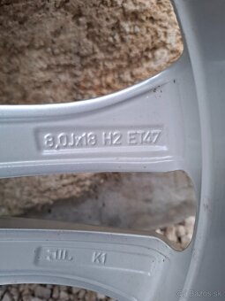 Elektrony 5x112 R18 audi original - 7