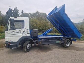 Mercedes Atego 1218 hákový nosič kontajnerov - 7