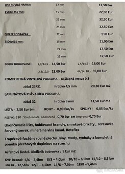 Tatransky zrubovy profil terasovka kvh hranoly osb plechy - 7
