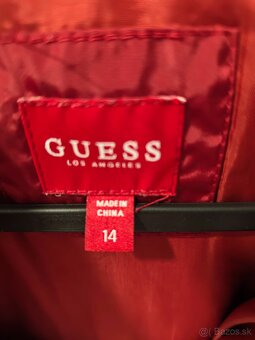 Guess chlapčenská bunda bordova - 7