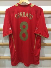 Liverpool FC 2005-06 reebok dres GERRARD 8, veľkosť L-42/44 - 7