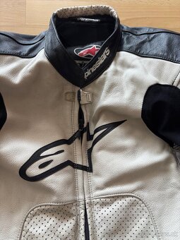 Kožená jednodielna moto kombinéza Alpinestars 52 - 7