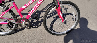 bicykel Ammaco Sienna 24″ so sedačkou pre bábiky, ako nový - 7