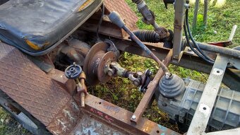 Malotraktor domacej vyroby-bez motora - 7