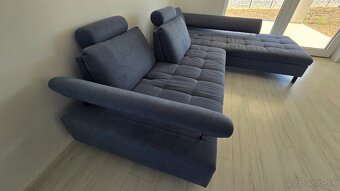 Minimálne používaná rohová sedacia súprava - 7