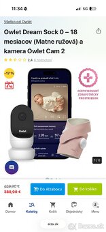 Owlet duo monitor ponožka kamera - 7