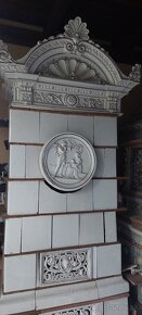 Kachlova pec starožitná - 7