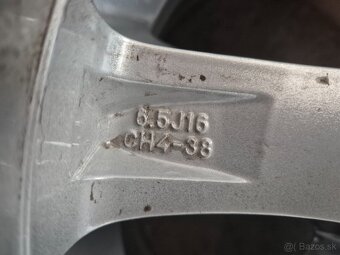 4108 r16 ET38 x 6,5J elektróny PEUGEOT,CITROEN,OPEL - 7