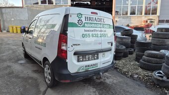 Dacia Dokker 1,5DCI 66kw kód motora: K9K E6 - 7